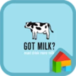 got milk dodol theme android application logo